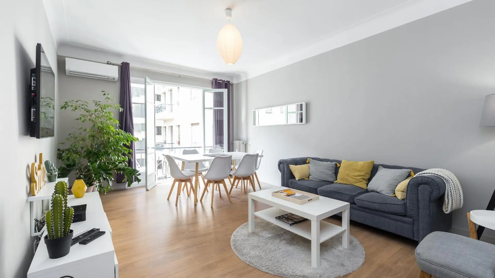 Ultra Central Large 2 Bdr Near Massena Square Nice 0*,