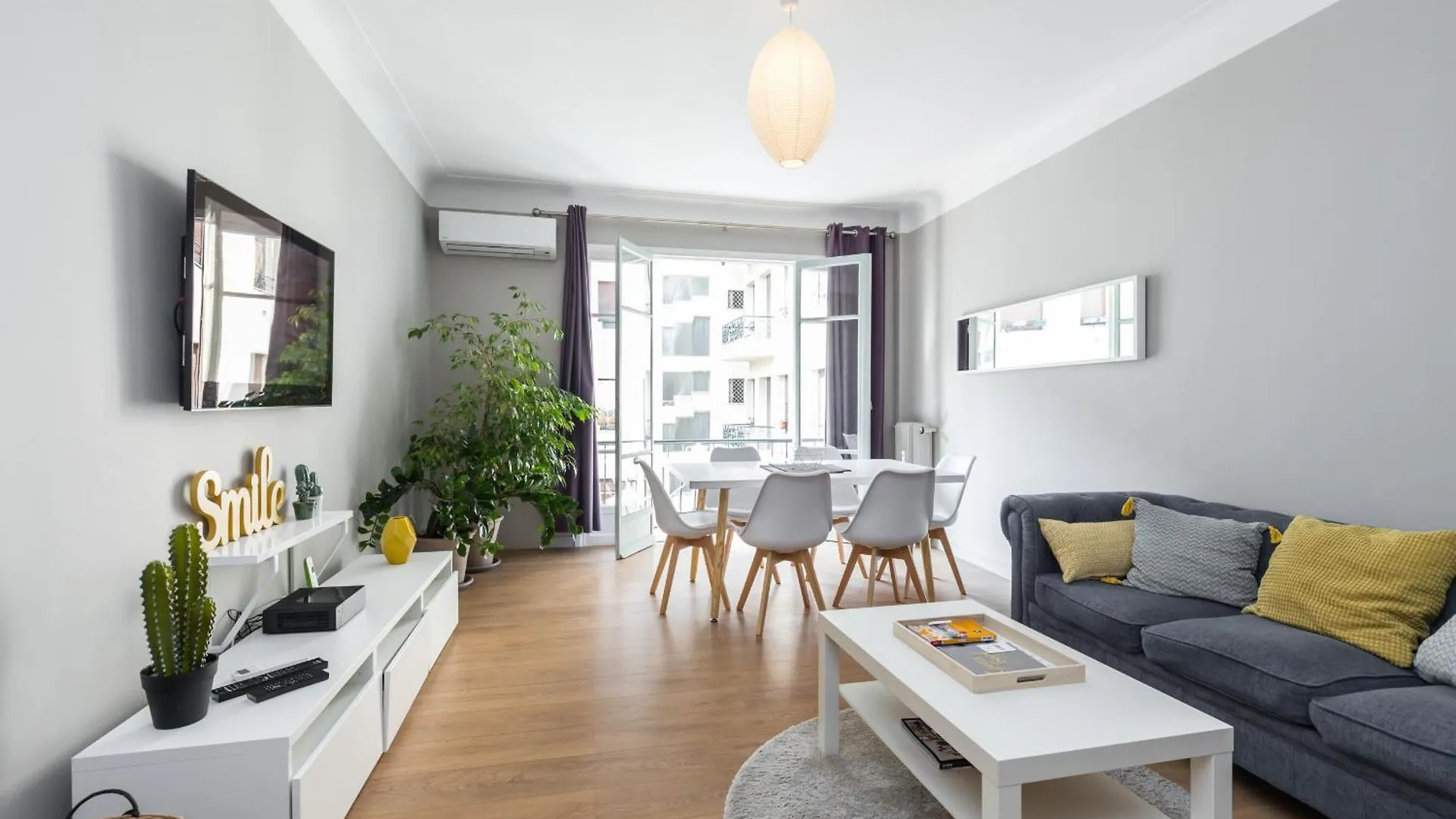 Ultra Central Large 2 Bdr Near Massena Square Nice
